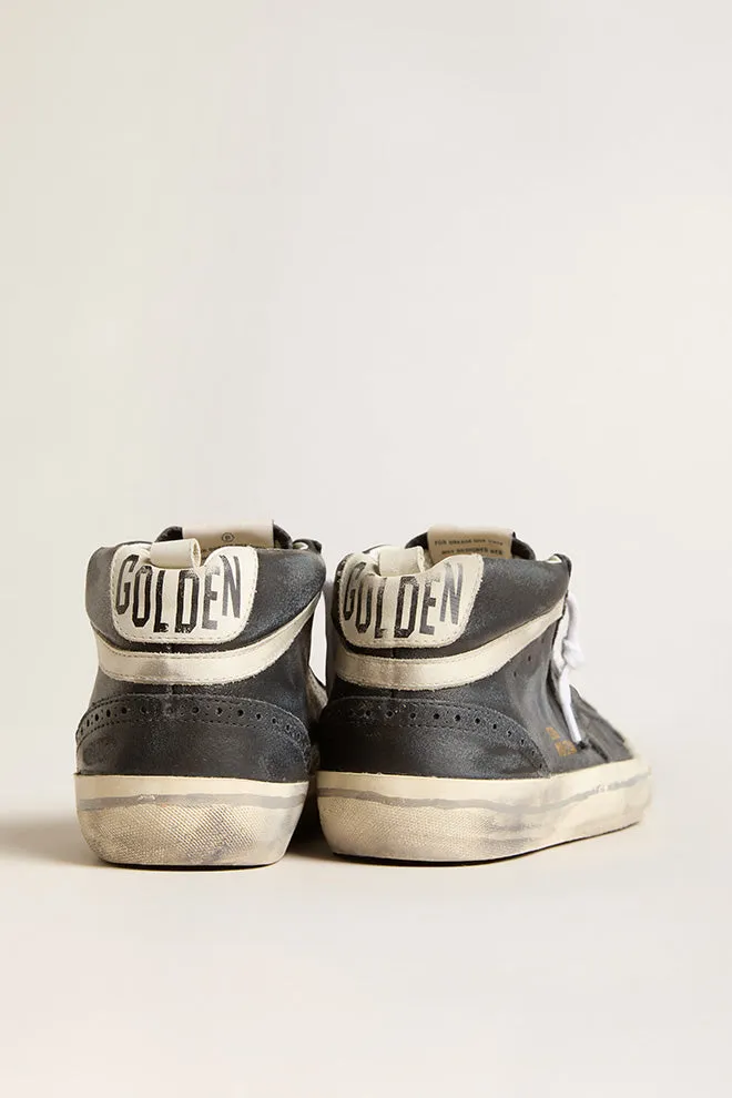 Mid Star Nabuk Toe and Wave Leather Upper w/ Star Black / Ice