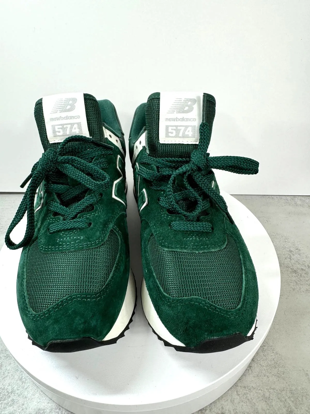 NEW BALANCE 574 SNEAKERS IN ACIDIC GREEN