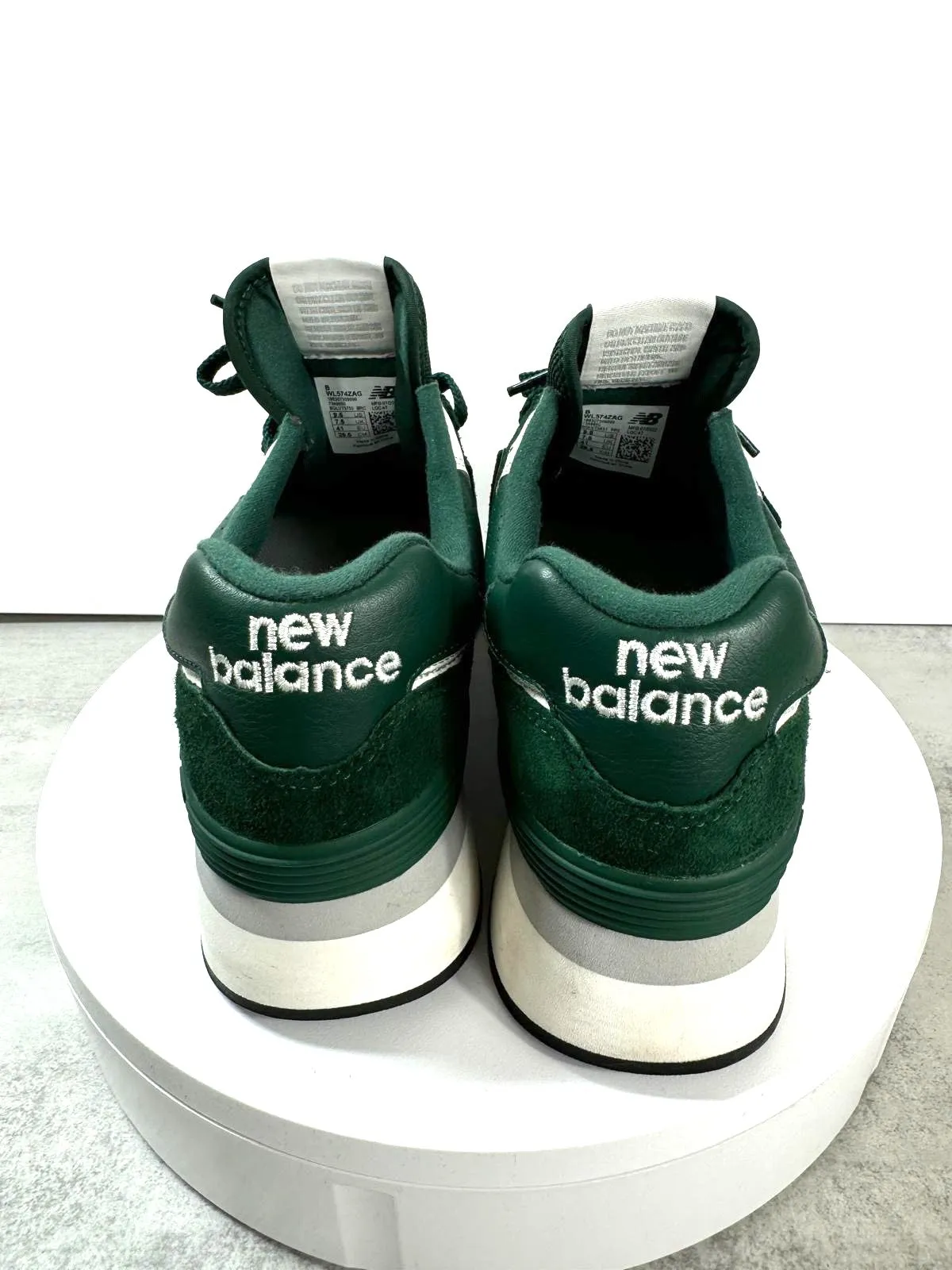 NEW BALANCE 574 SNEAKERS IN ACIDIC GREEN