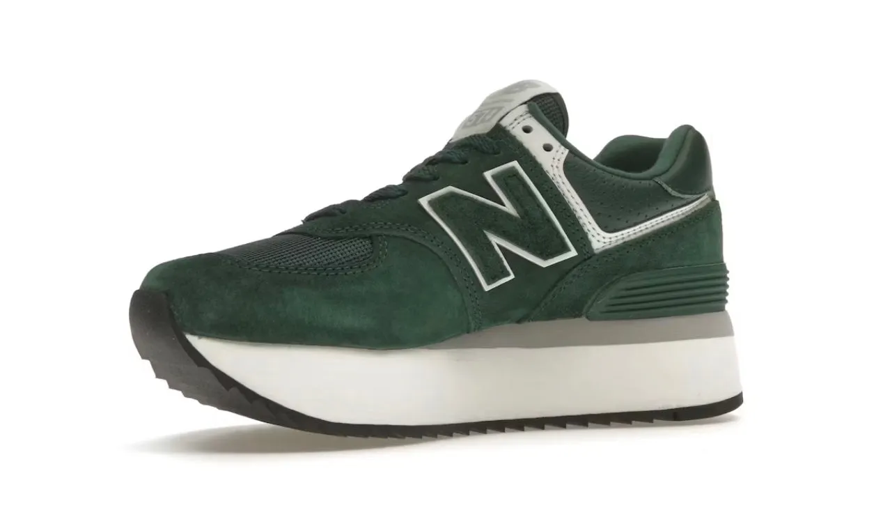 NEW BALANCE 574 SNEAKERS IN ACIDIC GREEN