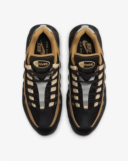 Nike sneakers da uomo Air Max 95 DM0011 004 nero-oro sesamo-bianco