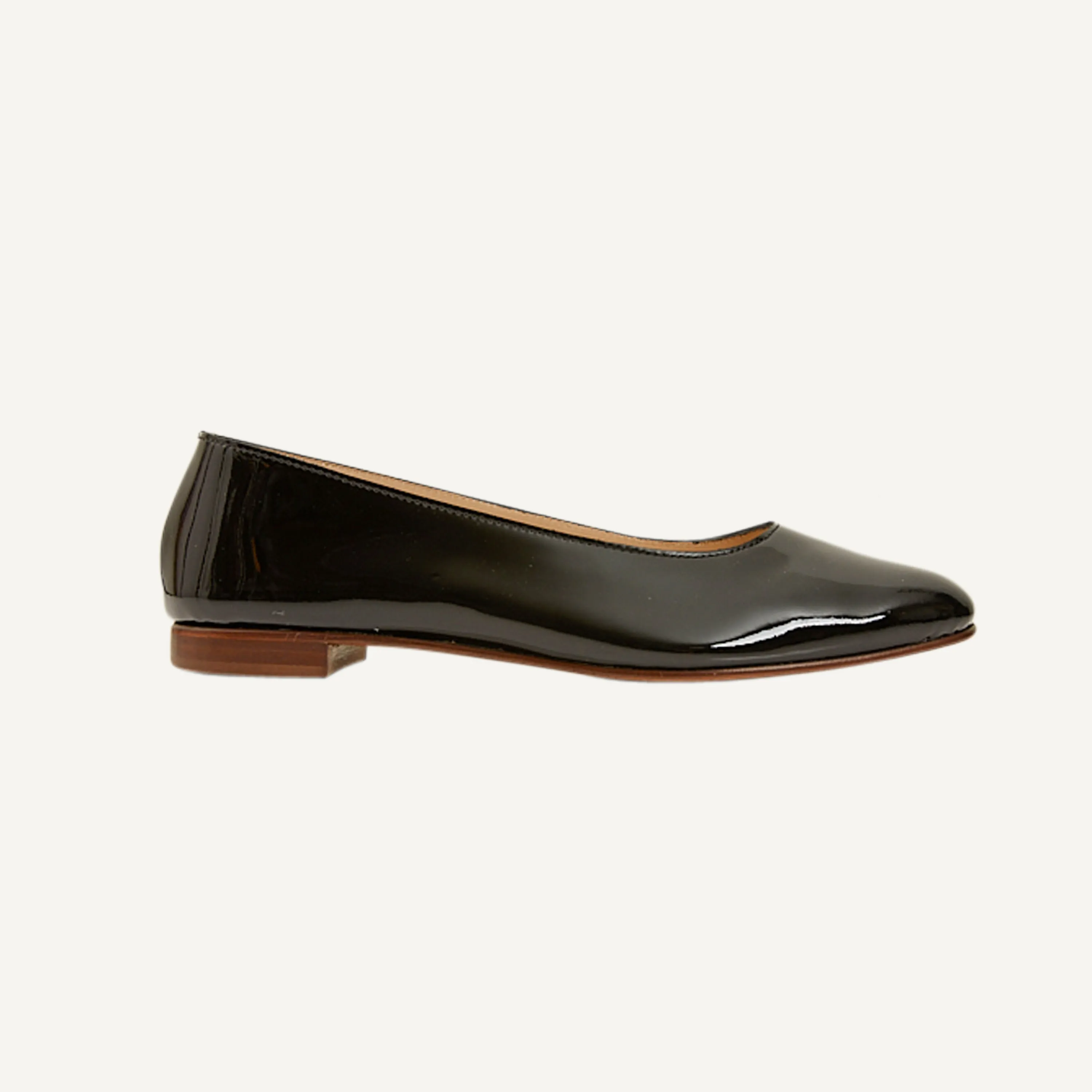 PLAIN GOODS PATENT PERFETTA FLATS