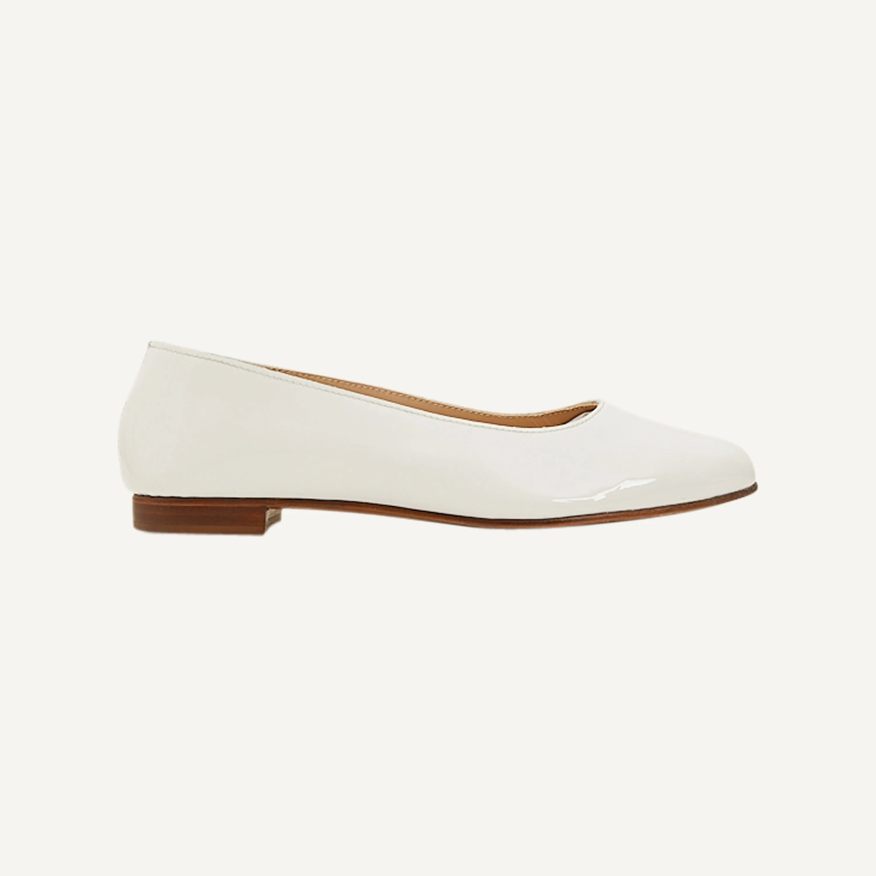 PLAIN GOODS PATENT PERFETTA FLATS