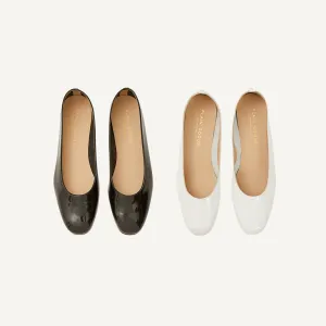 PLAIN GOODS PATENT PERFETTA FLATS