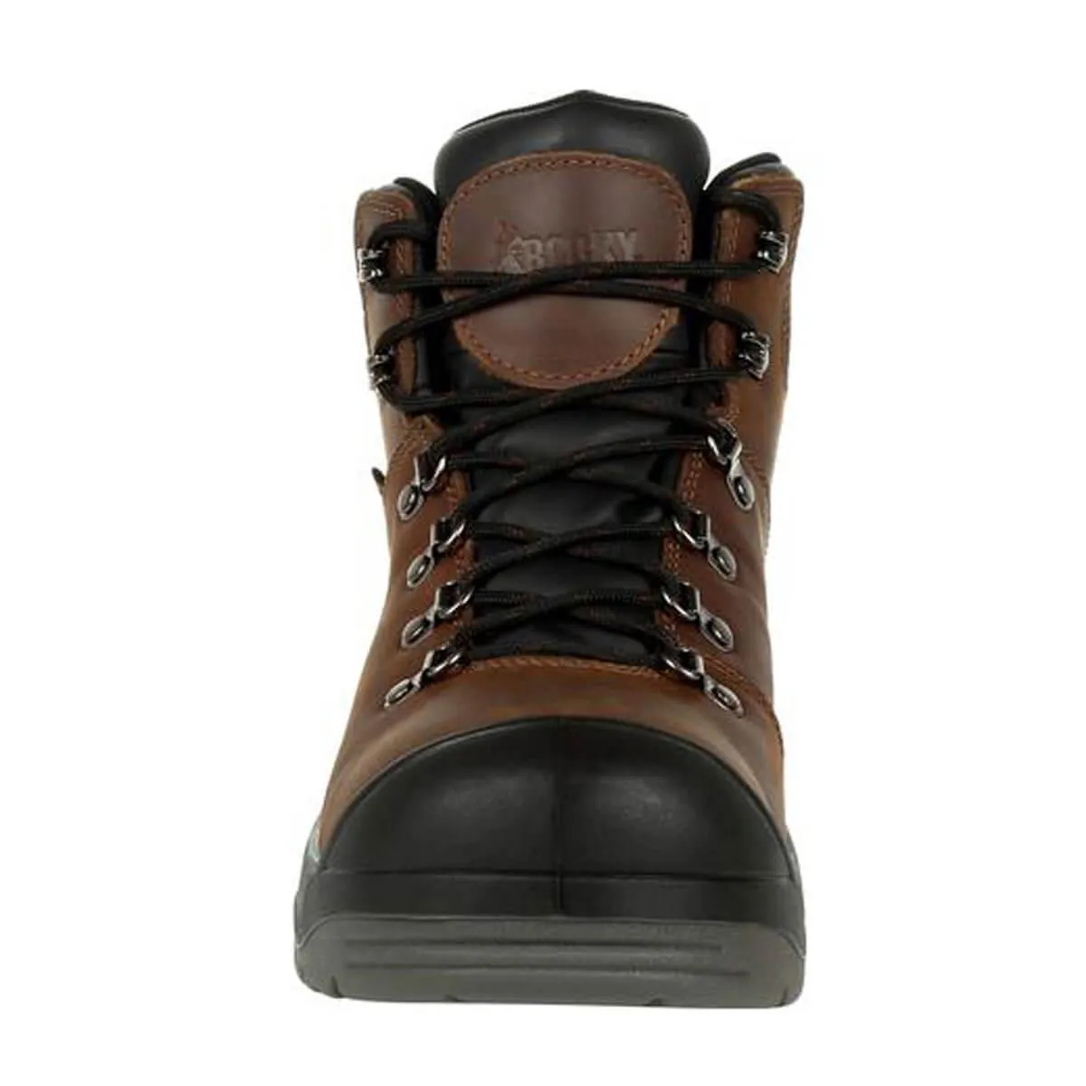 Rocky RKK0265 Women's Worksmart Work Boots, Dark Brown