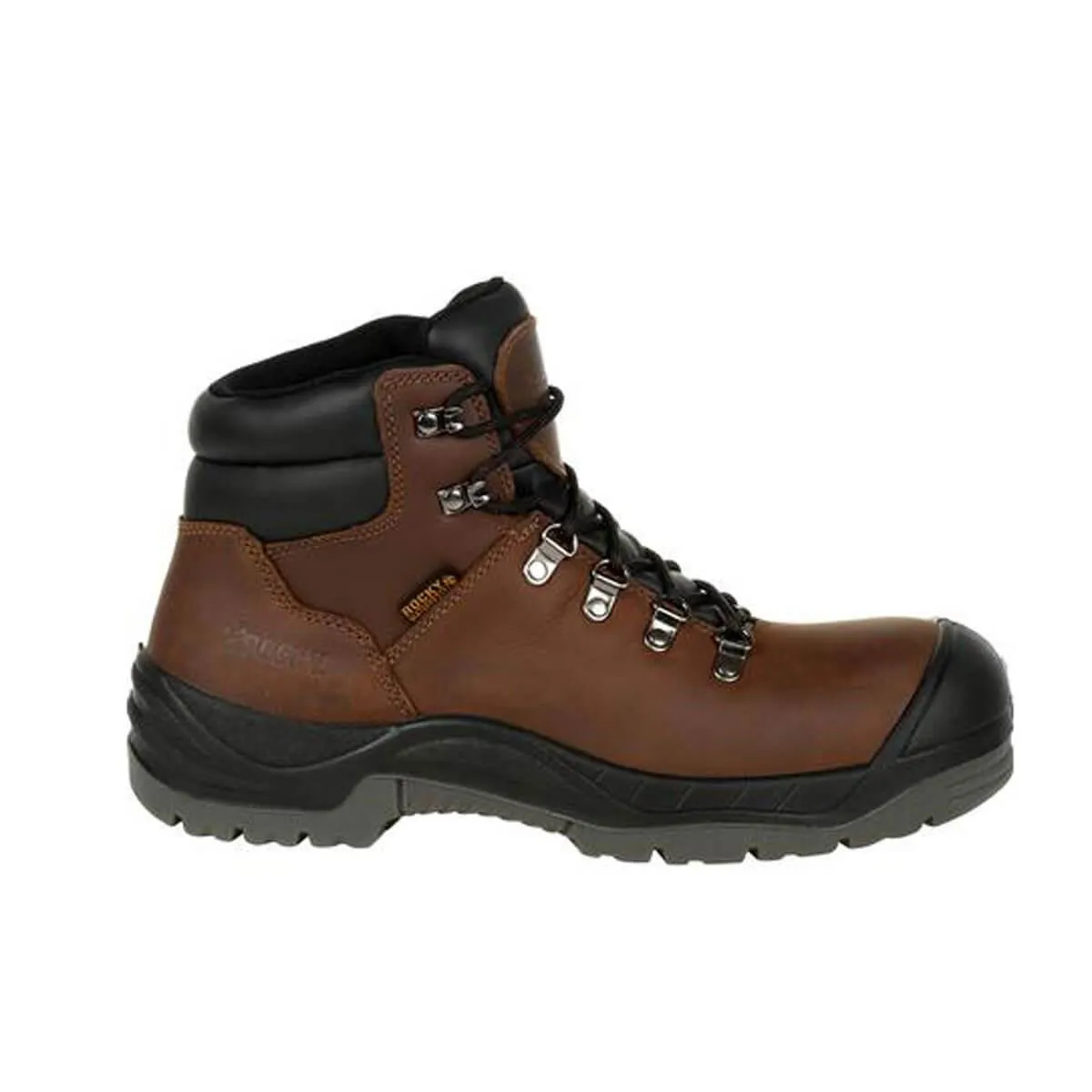 Rocky RKK0265 Women's Worksmart Work Boots, Dark Brown