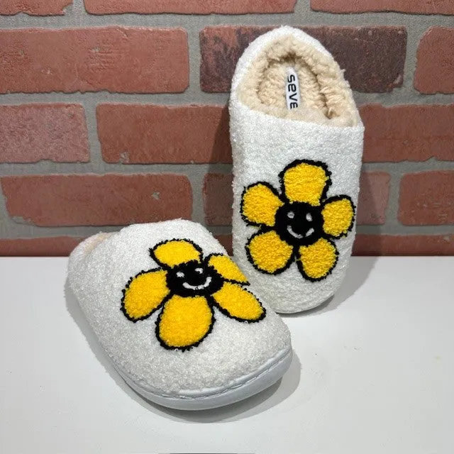 Slipper - Daisy - Yellow