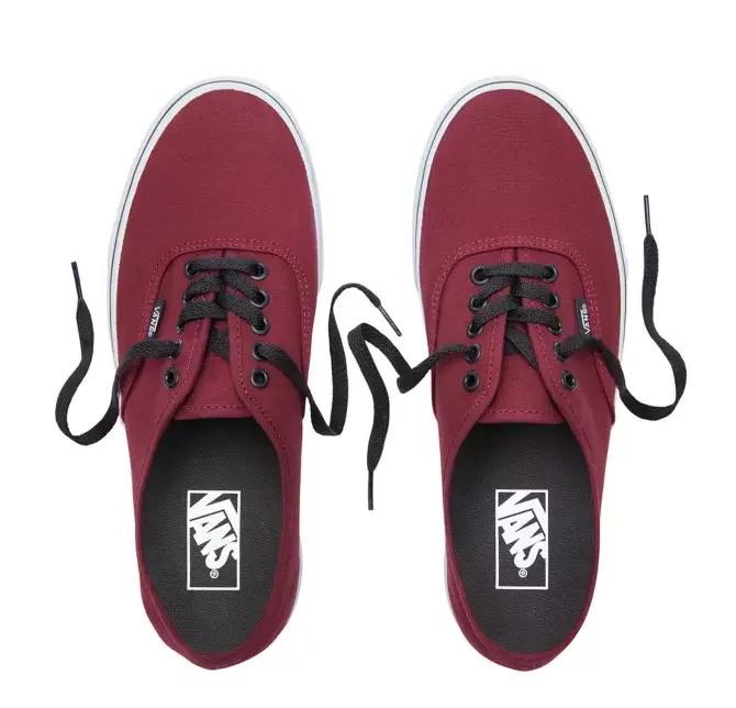 Vans scarpa sneakers da adulti Authentic VN000QER5U8 bordò nero