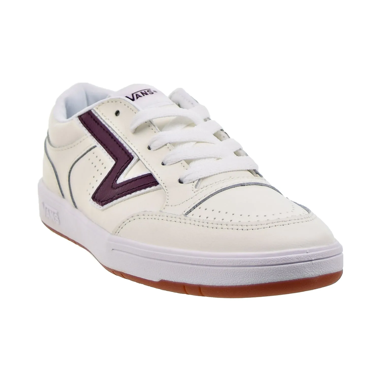Vans Two-Tone Lowland Comfycush Men's Shoes Marshmallow-Mauve Wine