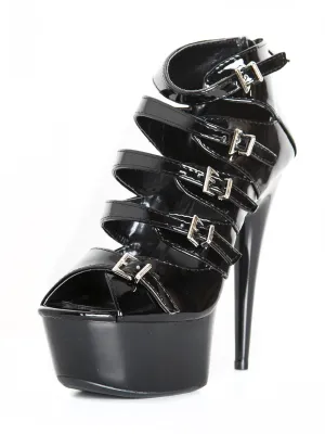 Vixen Five Buckled Shoe